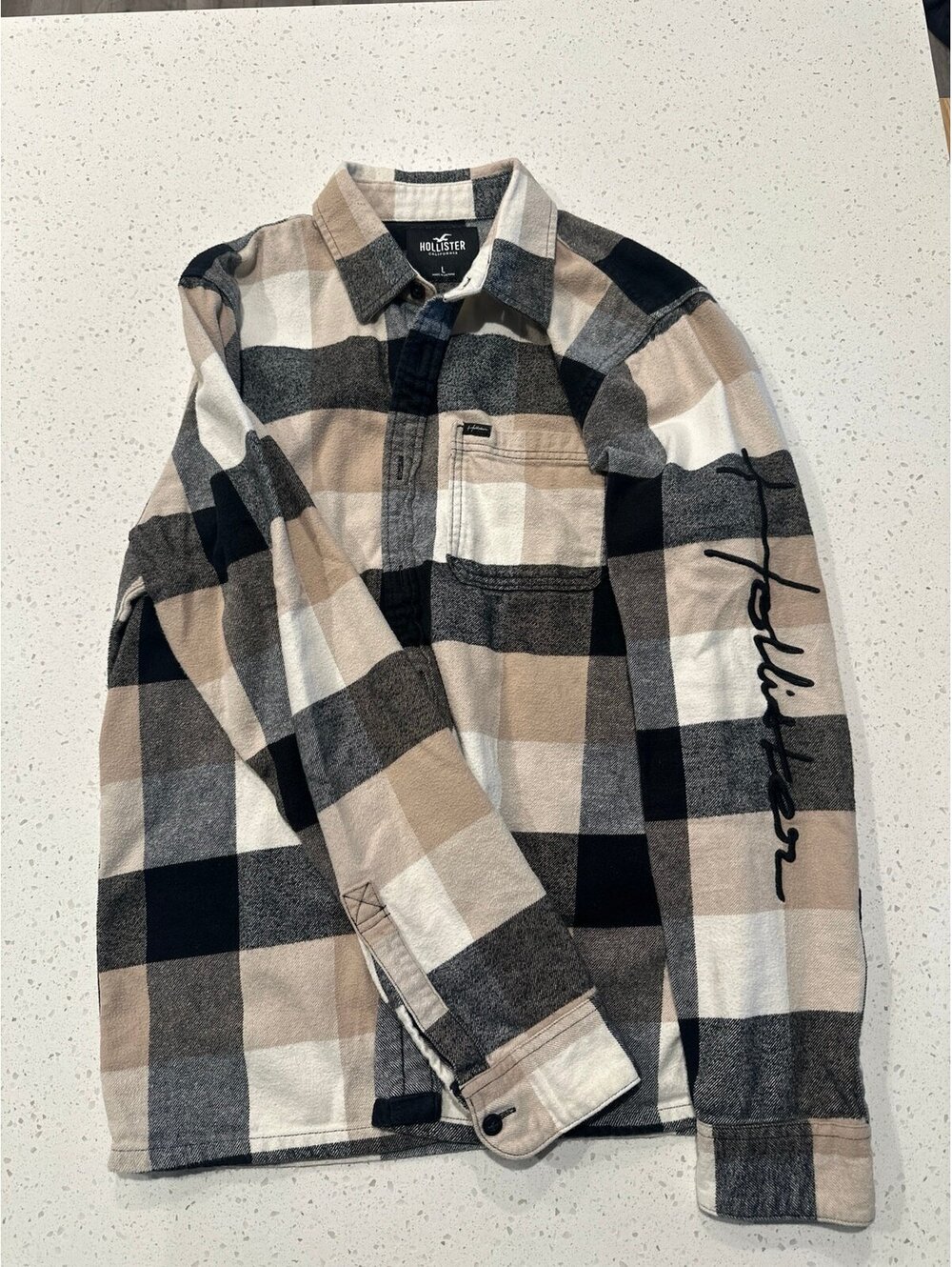 Hollister Co Flannel Size Large